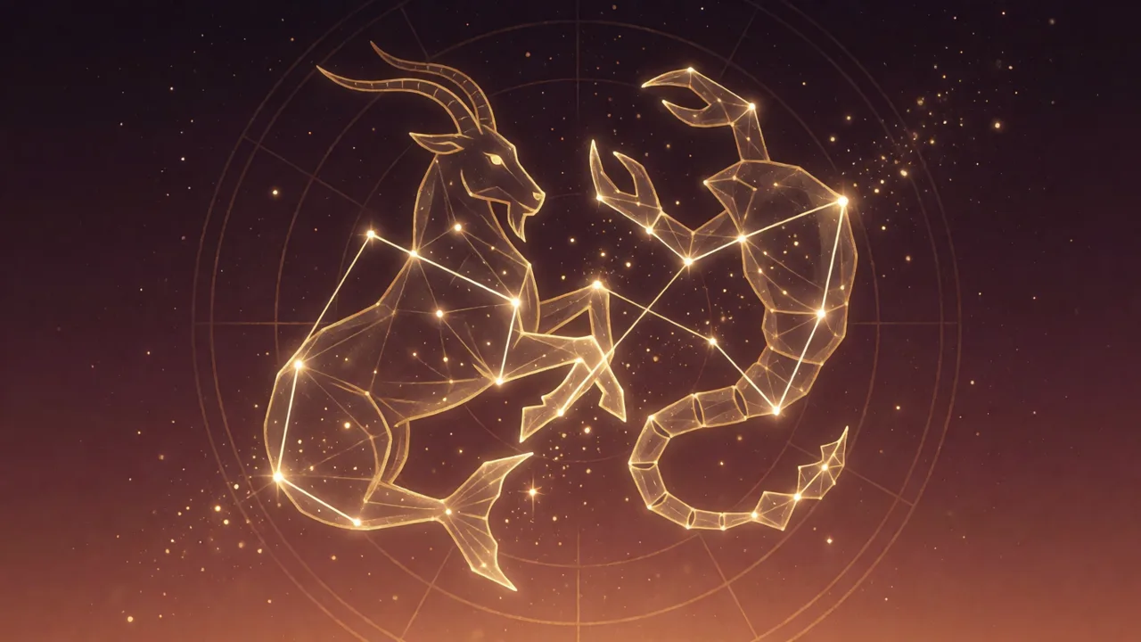 Compatibilité Capricorne et Scorpion : amour, amitié et affinités