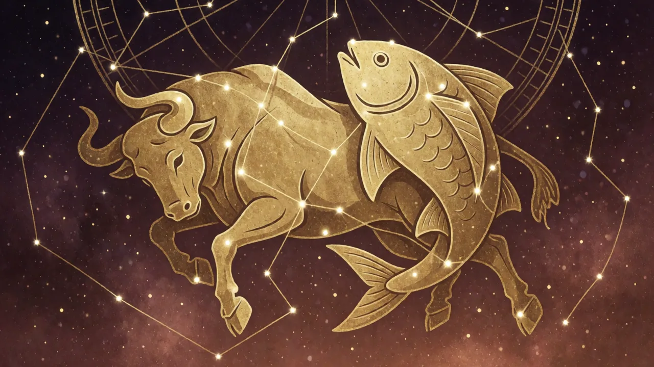 Compatibilité Taureau et Poissons : amour, amitié et affinités
