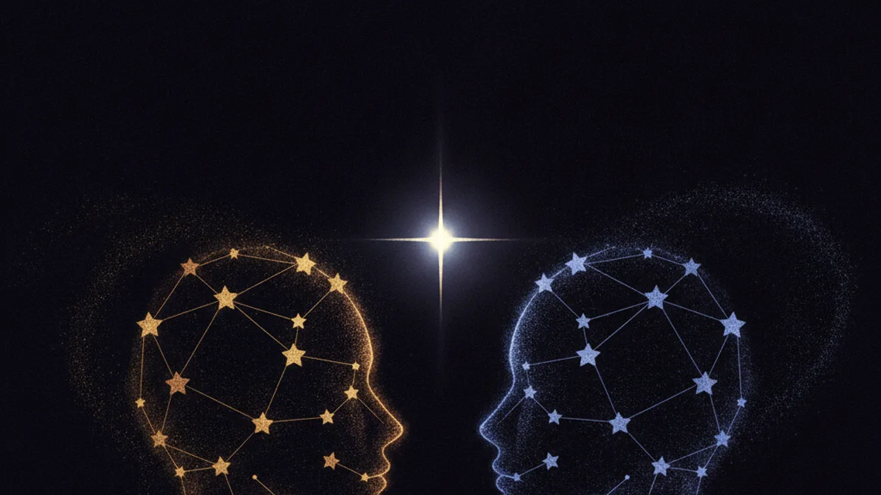 Thème de couple (synastrie) : deux ciels de naissance croisés aspect par aspect