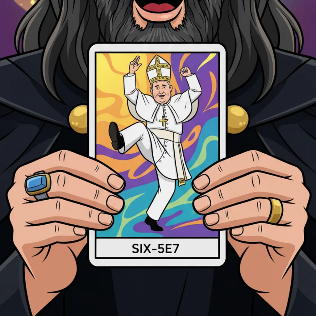 Six-seven papal : quand le Vatican se déhanche, mon tarot s’emballe 🃏