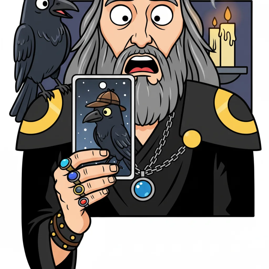 Les corbeaux enquêteurs : mon tarot gratuit 3 cartes n'a qu'à bien se tenir ! 🐦⬛🃏