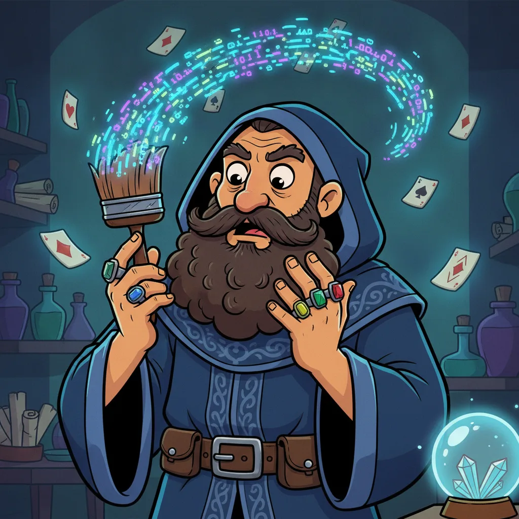 L’IA et l’art : mon tarot a vu le pinceau se prendre pour un algorithme 🖌️🤖